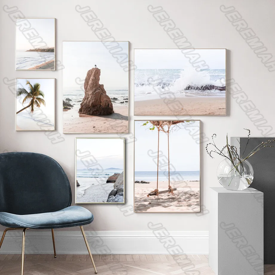 Beautiful Seaside Travel Landscape Poster Nordic Style Wall Art Canvas Print Painting Modern Living Room Decoration
Beautiful Seaside Travel Landscape Poster Nordic Style Wall Art Canvas Print Painting Modern Living Room Decoration