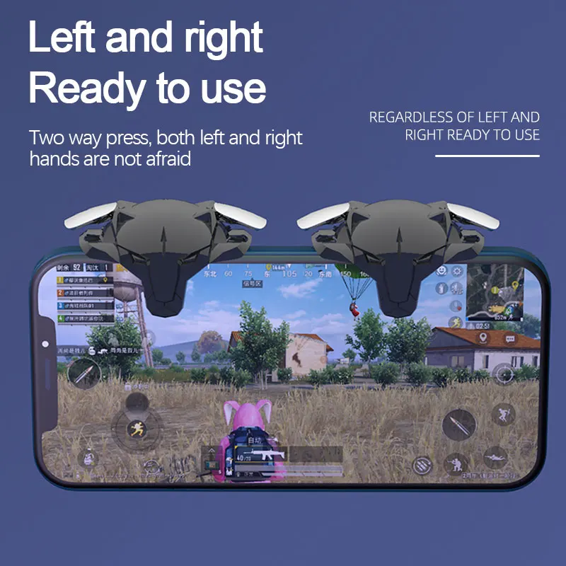 Pubg Controller Joystick For PUBG Joypad Trigger Fire Button Aim L1 R1 Key L1R1 Shooter Controller For IPhone Android Phone Game
Pubg Controller Joystick For PUBG Joypad Trigger Fire Button Aim L1 R1 Key L1R1 Shooter Controller For IPhone Android Phone Game