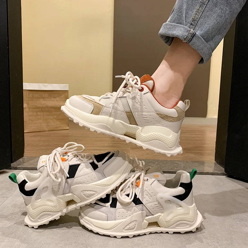 MIYEDA Chunky Sneakers Women Lace-Up EVA Breathable Mesh Spring Summer Platform Round Toe High Quality Dad Vulcanize Shoes
MIYEDA Chunky Sneakers Women Lace-Up EVA Breathable Mesh Spring Summer Platform Round Toe High Quality Dad Vulcanize Shoes