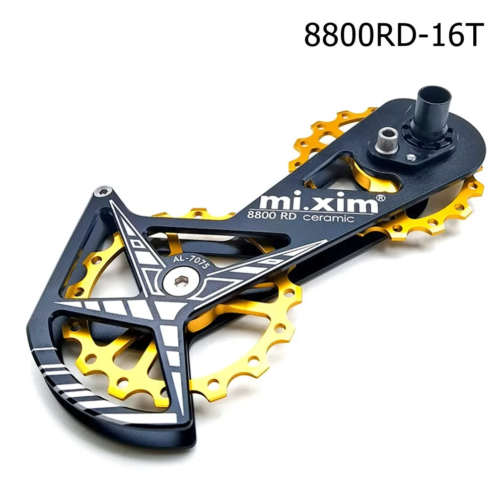 Wheel Ceramic Speed System Oversized Pulley Wheel System 16T Pulley Guide Wheel For 8800RD Shimano 5 Colors
Wheel Ceramic Speed System Oversized Pulley Wheel System 16T Pulley Guide Wheel For 8800RD Shimano 5 Colors