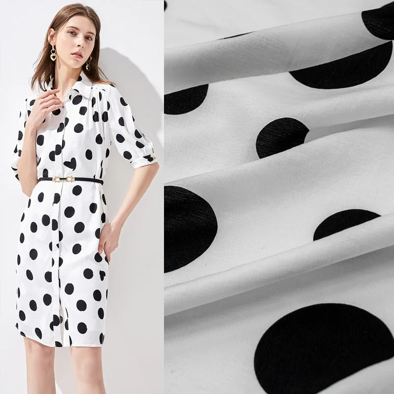 Classical Wave Point Tencel Linen Fabric For Dress Skirt Tissus Au MÈTre Telas Por Metro Ткань Для Шитья Sewing Dresses Tela DIY
Classical Wave Point Tencel Linen Fabric For Dress Skirt Tissus Au MÈTre Telas Por Metro Ткань Для Шитья Sewing Dresses Tela DIY