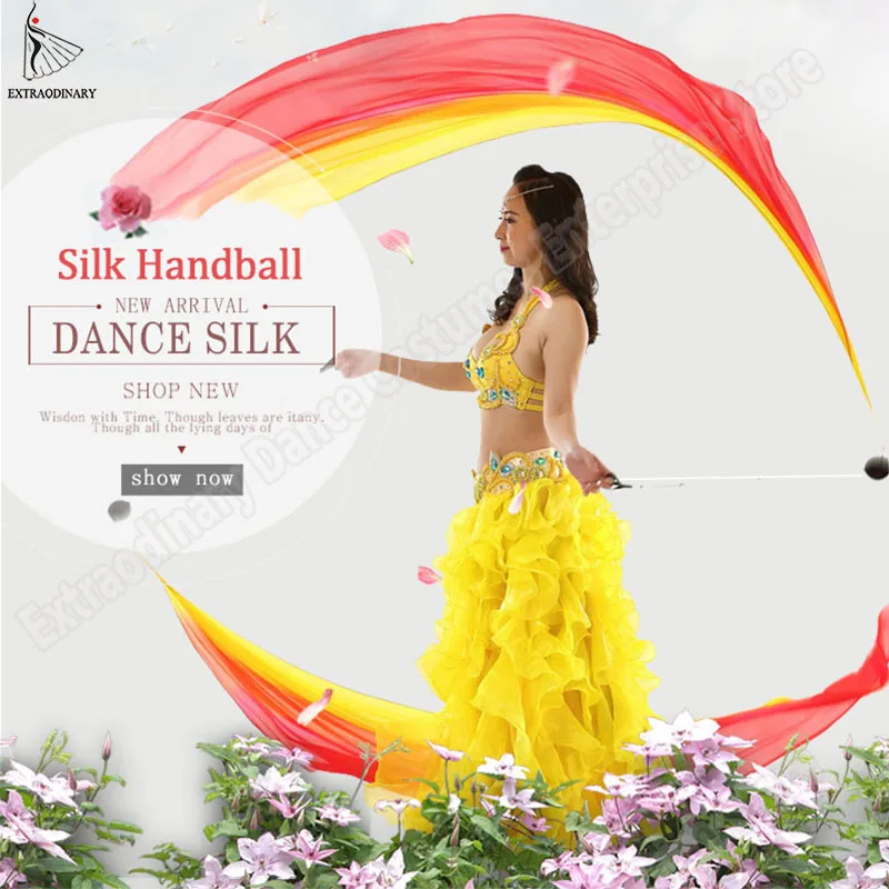 New Belly Dance Hand Props Poi Silk Veils Thrown Balls Stage Performance Hand Thrown Scarf Shawl Accessories Veils
New Belly Dance Hand Props Poi Silk Veils Thrown Balls Stage Performance Hand Thrown Scarf Shawl Accessories Veils