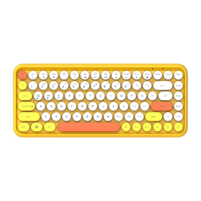 Ajazz 308i Wireless Bluetooth Keyboard Round Key Cap 10m BT Kyeboard Connection 84 Keys Keyboards for PC Laptop ,Tablet
Ajazz 308i Wireless Bluetooth Keyboard Round Key Cap 10m BT Kyeboard Connection 84 Keys Keyboards for PC Laptop ,Tablet
