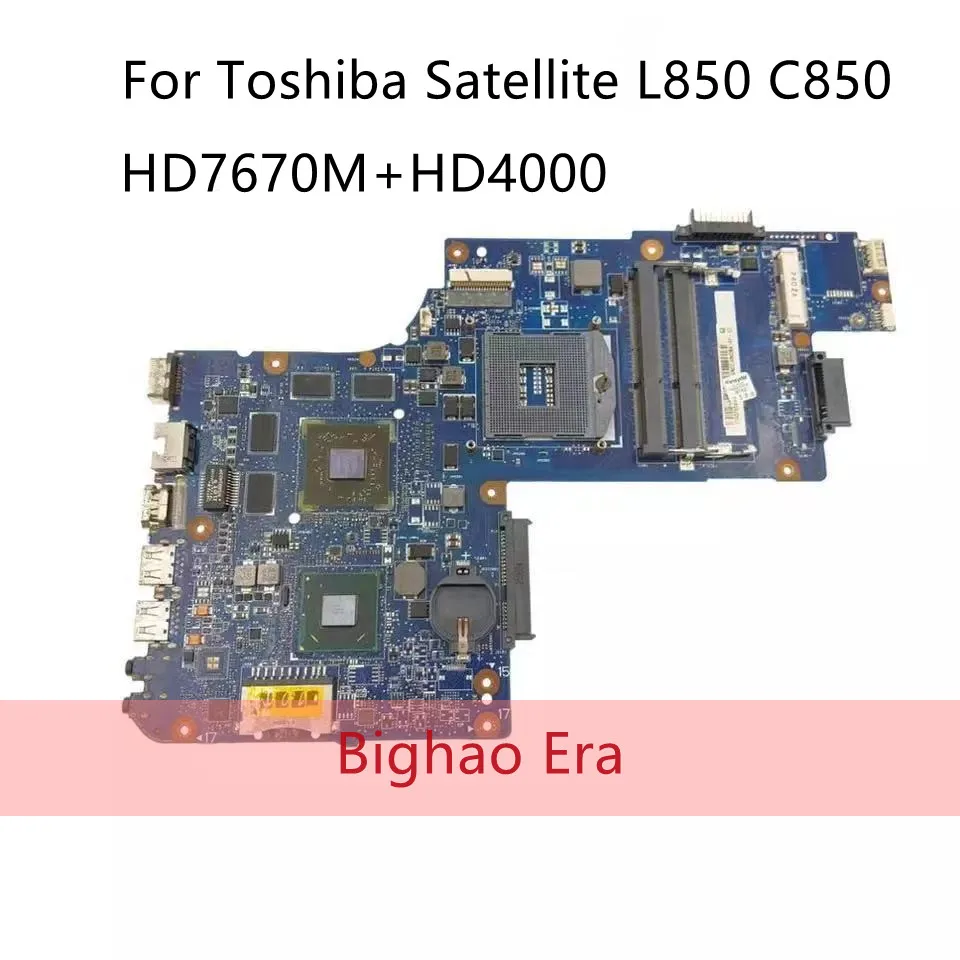 H000052580 материнская плата для ноутбука Toshiba Satellite C850 L850 15 6 Экран HD7670M + HD4000 DDR3