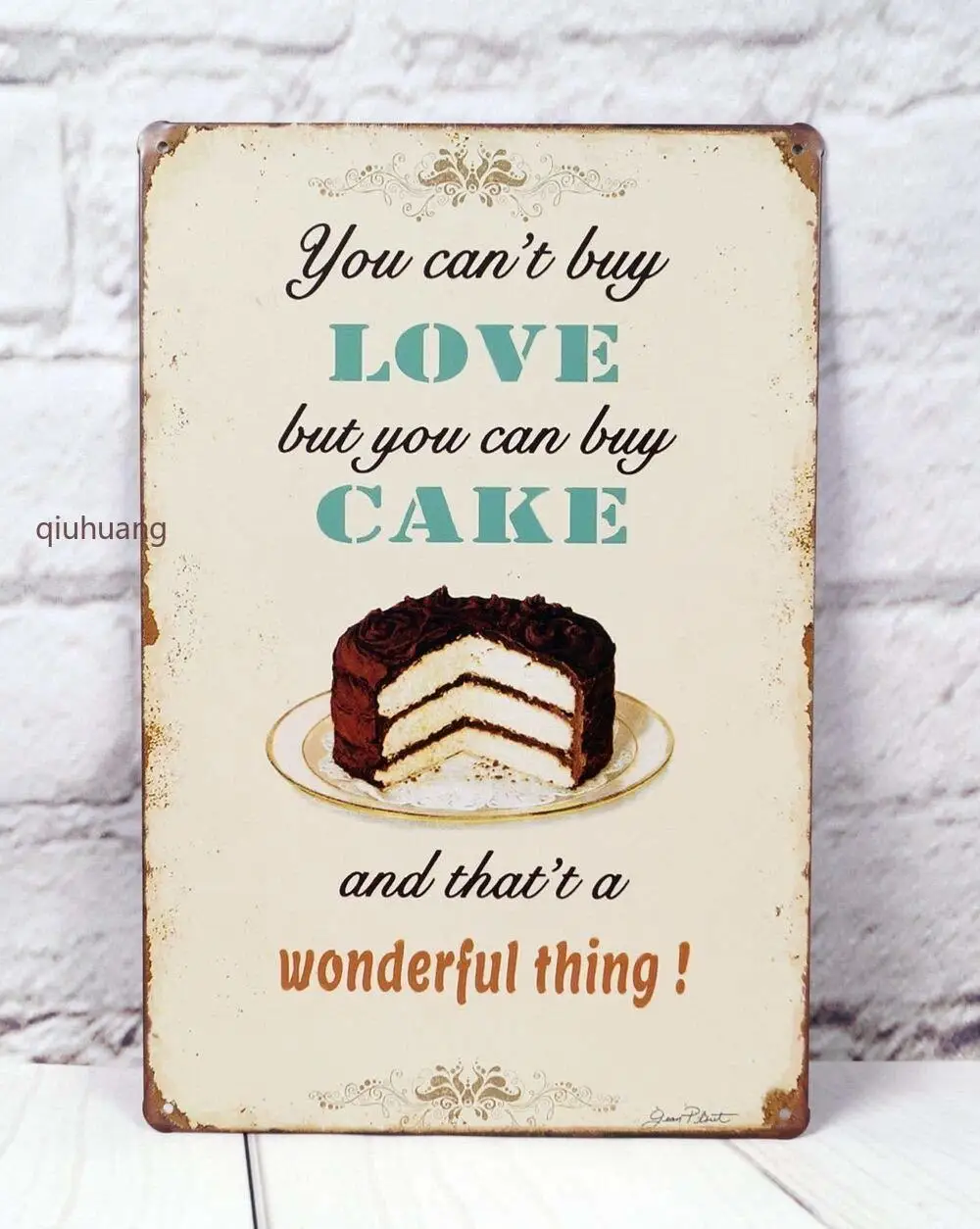Hanging by Cake Advertising Poster Bakery Shop Home Gift Kitchen Cafe Store Signs Retro Bar Pub Man Cave Bathroom Garage Bedroom
Hanging by Cake Advertising Poster Bakery Shop Home Gift Kitchen Cafe Store Signs Retro Bar Pub Man Cave Bathroom Garage Bedroom