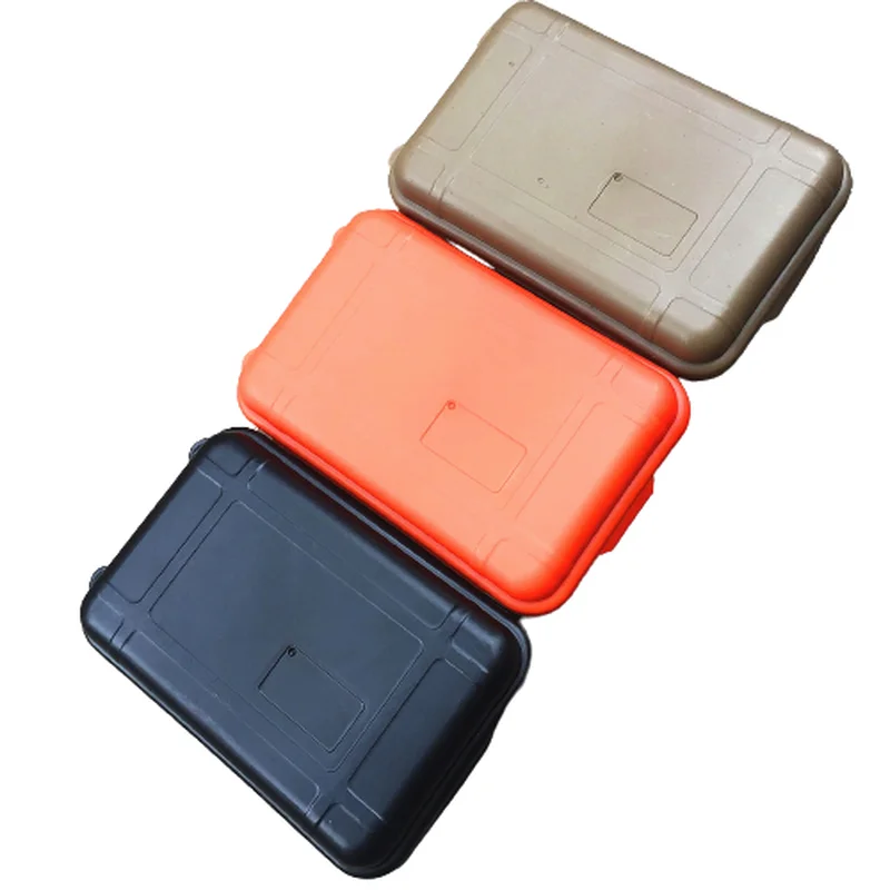 

Outdoor Sealed Box Plastic Shockproof Bins Waterproof Box Travel Storage Kit Survival Case Valuables Electronic Gadget Container