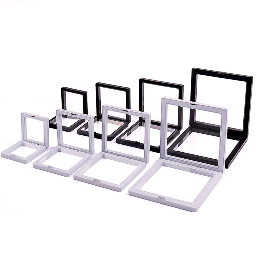 1PC 3D Floating Display Case Stands Holder Suspension Storage for Pendant Necklace Bracelet Ring Coin Pin Jewelry Packaging Box
1PC 3D Floating Display Case Stands Holder Suspension Storage for Pendant Necklace Bracelet Ring Coin Pin Jewelry Packaging Box