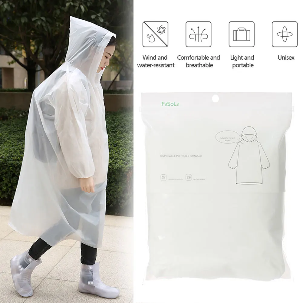 High Quality Fashion Travel Poncho Adult Raincoat Portable Disposable Waterproof Hooded Raincoat Poncho for Theme Parks Hiking
High Quality Fashion Travel Poncho Adult Raincoat Portable Disposable Waterproof Hooded Raincoat Poncho for Theme Parks Hiking