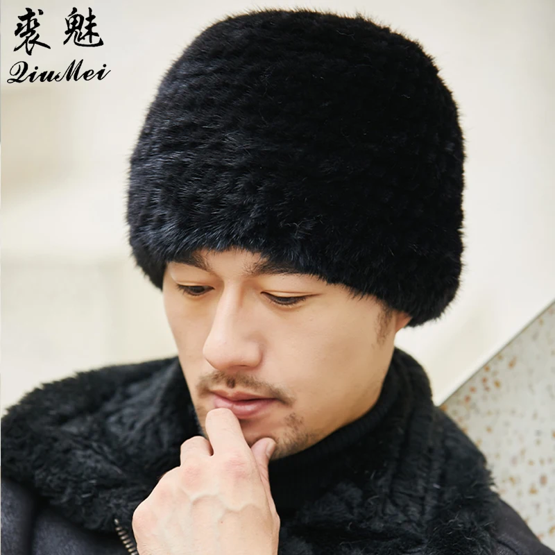 Real Fur Winter Hats Knitted Cap Black Fashion Warm Caps 2021 New Simple Design Gift Boy Friend Men Hat Mink Fur
Real Fur Winter Hats Knitted Cap Black Fashion Warm Caps 2021 New Simple Design Gift Boy Friend Men Hat Mink Fur