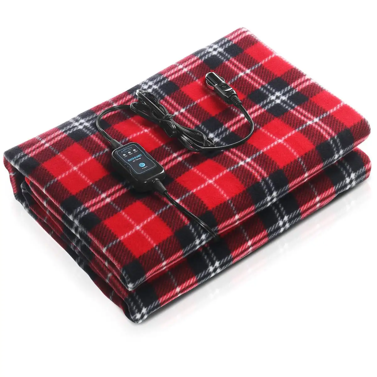 60x43.5 Inch Electric Heated Blanket for Car 12V Polar Fleece Blanket Outdoor Travel Trucks Winter Cold Weather Heating Home
60x43.5 Inch Electric Heated Blanket for Car 12V Polar Fleece Blanket Outdoor Travel Trucks Winter Cold Weather Heating Home