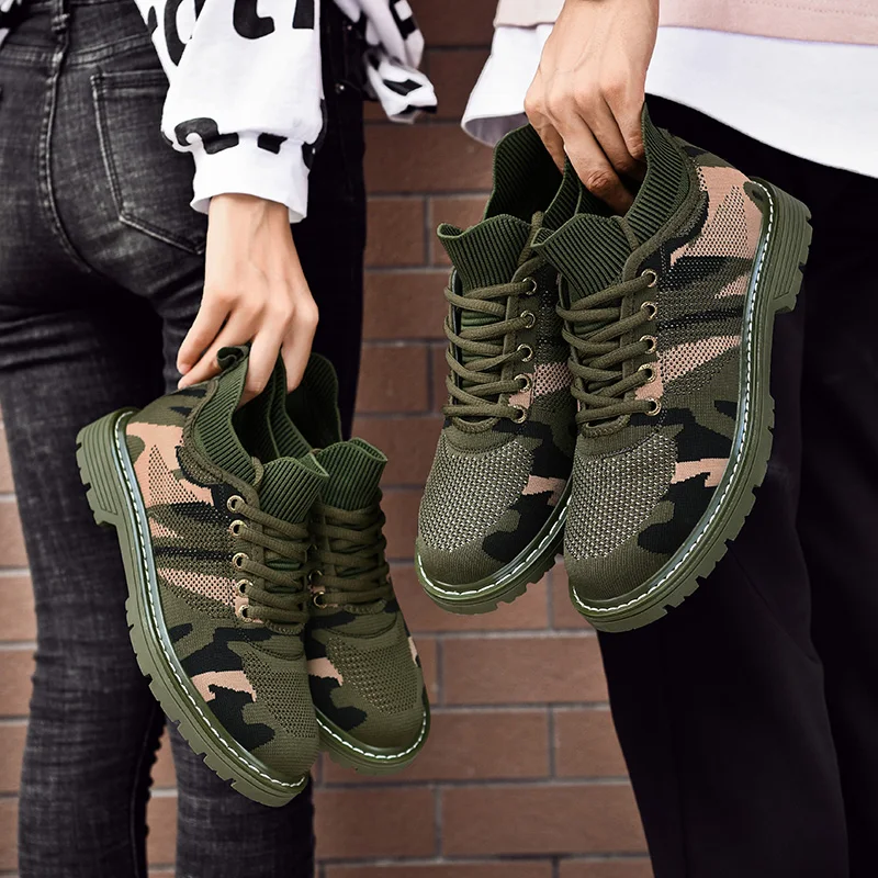 Fashion Camouflage Sneakers Women Vulcanize Shoes Flat Round Toe Men's Casual Shoes Plus Size 35-44 Sport Ladies Shoes XU173
Fashion Camouflage Sneakers Women Vulcanize Shoes Flat Round Toe Men's Casual Shoes Plus Size 35-44 Sport Ladies Shoes XU173