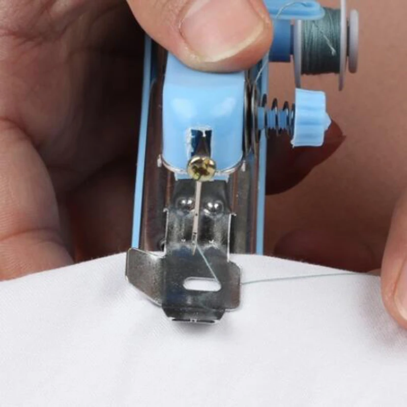 Mini Portable Handheld Sewing Machines Stitch Sew Needlework Cordless Clothes Fabrics Electric Sewing Machine Stitch Set 
Mini Portable Handheld Sewing Machines Stitch Sew Needlework Cordless Clothes Fabrics Electric Sewing Machine Stitch Set