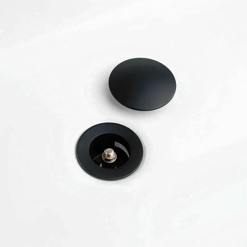 Bathroom Basin Sink -Pop Up Drain Bath Plug Black Bath Stopper Shower Sink Strainer Plug Bathroom Accessories
Bathroom Basin Sink -Pop Up Drain Bath Plug Black Bath Stopper Shower Sink Strainer Plug Bathroom Accessories