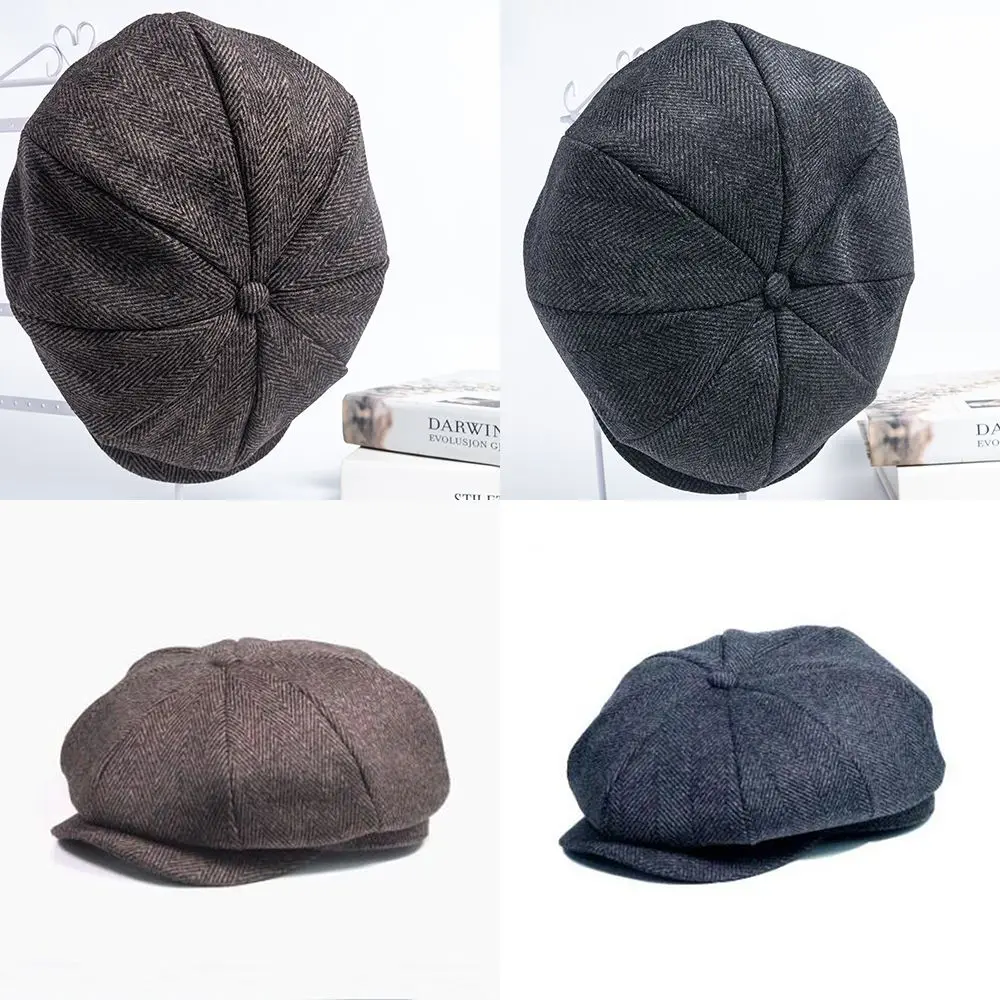 Women's Coffee British Hat Classical Berets Winter Woolen Hats Wool Newsboy Caps for Men Flat Octagonal Warm Autumn Beret Femme
Women's Coffee British Hat Classical Berets Winter Woolen Hats Wool Newsboy Caps for Men Flat Octagonal Warm Autumn Beret Femme
