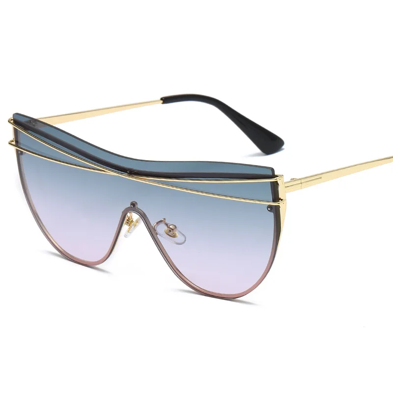Ladies cat eye sunglasses retro frameless oversized sunglasses brand design gradient fashion sunglasses driving glasses UV400
Ladies cat eye sunglasses retro frameless oversized sunglasses brand design gradient fashion sunglasses driving glasses UV400