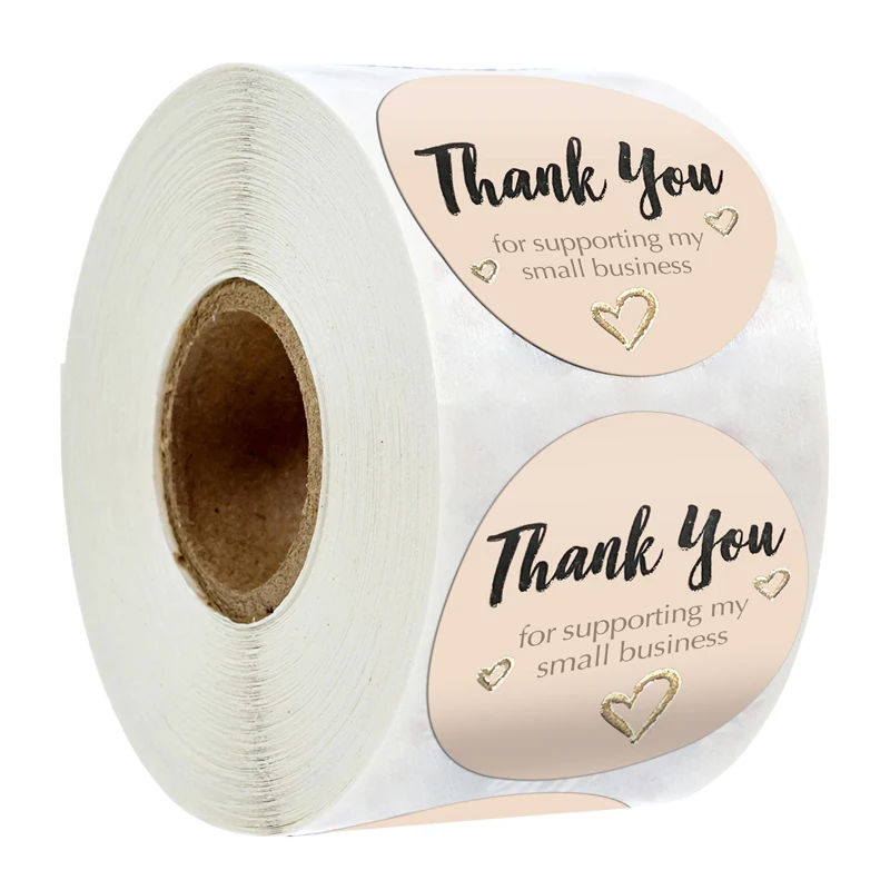 Thank You Stickers 100-500 Pcs 1 Inch Small Business Label Sticker For Gift Packaging Envelope Seal Notebook Decoration Stickers
Thank You Stickers 100-500 Pcs 1 Inch Small Business Label Sticker For Gift Packaging Envelope Seal Notebook Decoration Stickers