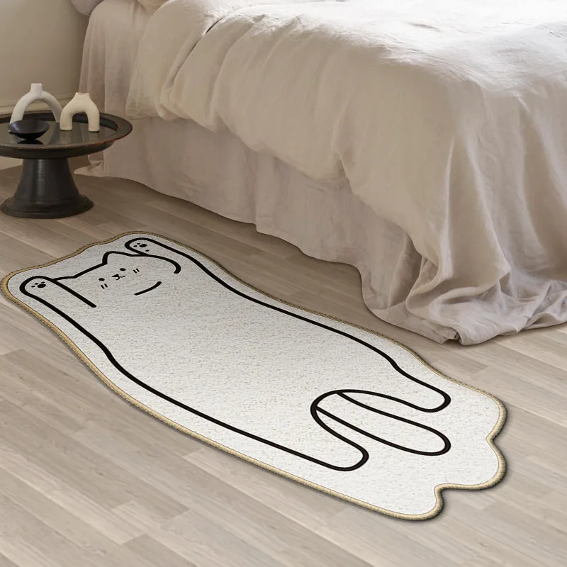 Imitation Cashmere Alien Cat Living Room Carpet Plush Cartoon Bedroom Bedside Blanket Entry Door Mat Bathroom Water Absorbent
Imitation Cashmere Alien Cat Living Room Carpet Plush Cartoon Bedroom Bedside Blanket Entry Door Mat Bathroom Water Absorbent