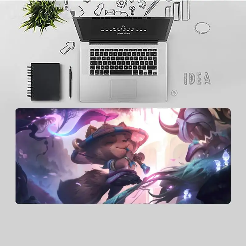 League of Legends lol teemo Silicone Mousepad Gaming Desk Table Game Office gamer Large Mouse pad Mats Non-slip Laptop Cushion
League of Legends lol teemo Silicone Mousepad Gaming Desk Table Game Office gamer Large Mouse pad Mats Non-slip Laptop Cushion
