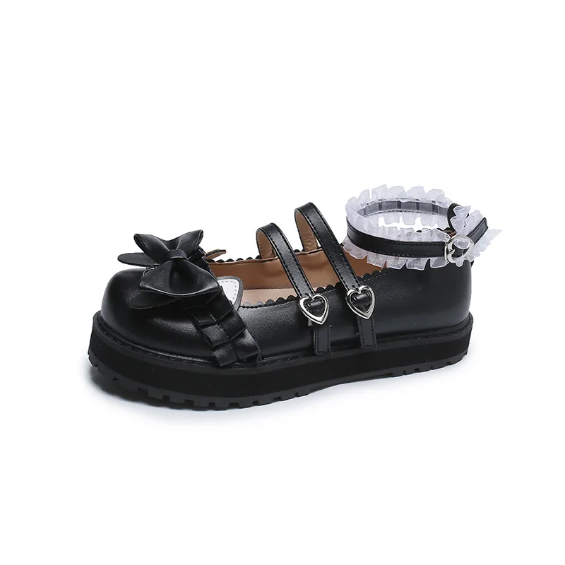 Women's flat shoes bow knot round toe casual women's belt heel single shoes platform Lolita butterfly comfortable college style
Women's flat shoes bow knot round toe casual women's belt heel single shoes platform Lolita butterfly comfortable college style