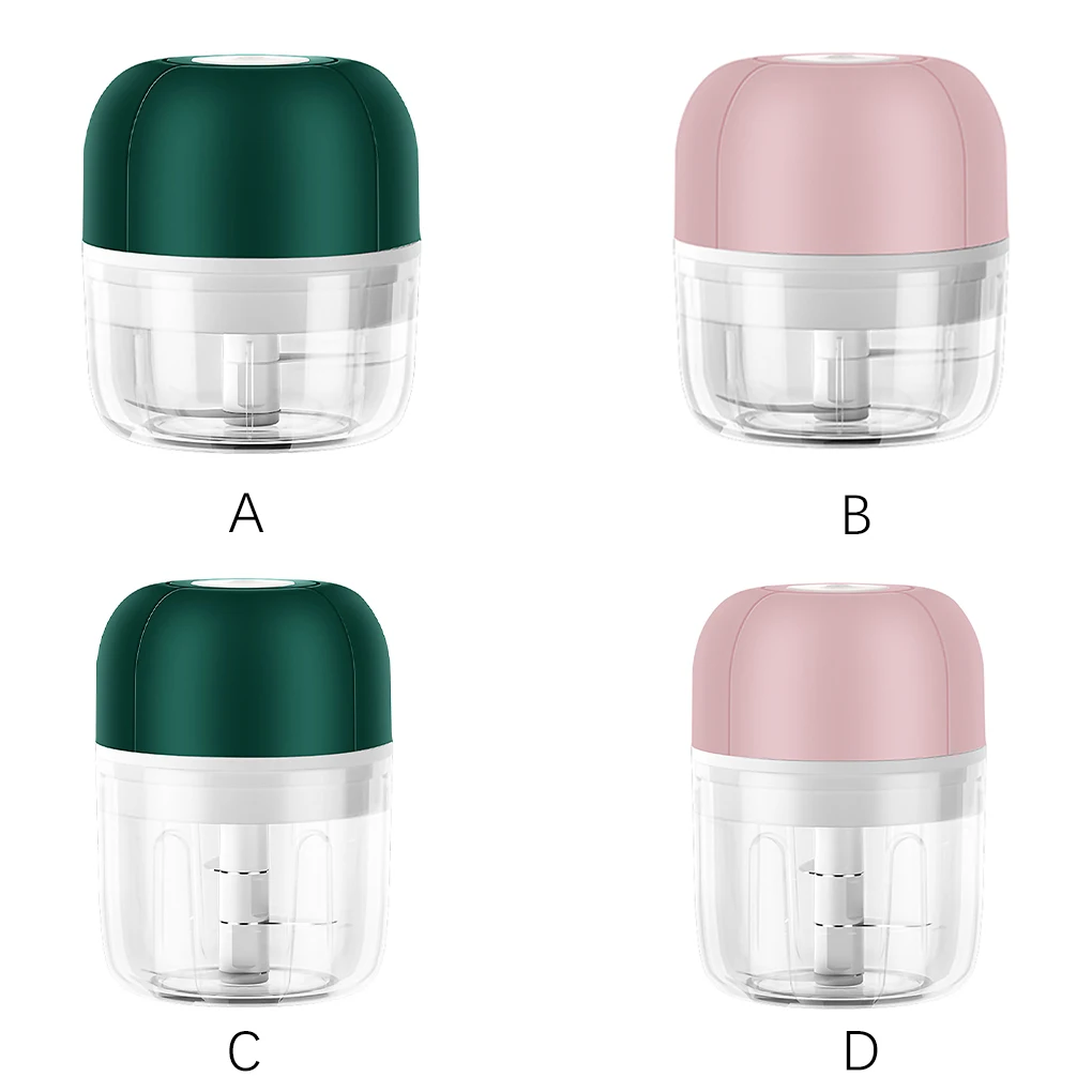 Mini Garlic Chopper 45W USB Garlic Press Rechargeable Electric Food Vegetable Grinder Pink 250ml
Mini Garlic Chopper 45W USB Garlic Press Rechargeable Electric Food Vegetable Grinder Pink 250ml