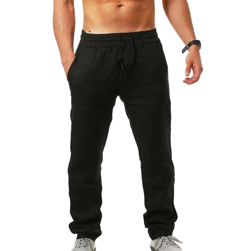 Men's Loose Sports Pants Fashion Solid Color Fitness Linen Comfortable Wild Breathable hip-hop men's Jogging Trousers
Men's Loose Sports Pants Fashion Solid Color Fitness Linen Comfortable Wild Breathable hip-hop men's Jogging Trousers