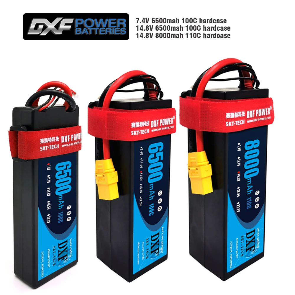 2 шт. DXF Lipo Батарея 4S14.8V 8000 мА/ч, 110C 2S 4S 7,4 V 14,8 V 6500 мА/ч, 100C на колесиках AKKU для 1:8 1:10 RC автомобиль E Багги Truggy грузовик
2 шт. DXF Lipo Батарея 4S14.8V 8000 мА/ч, 110C 2S 4S 7,4 V 14,8 V 6500 мА/ч, 100C на колесиках AKKU для 1:8 1:10 RC автомобиль E Багги Truggy грузовик
