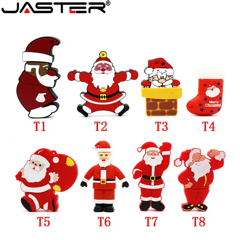 JASTER 2.0 USB Flash Pen Drive Cartoon Snowman Christmas Tree Gifts 8GB 16GB 32GB U Disk 64GB Flash Drive Santa Claus Pendrive
JASTER 2.0 USB Flash Pen Drive Cartoon Snowman Christmas Tree Gifts 8GB 16GB 32GB U Disk 64GB Flash Drive Santa Claus Pendrive