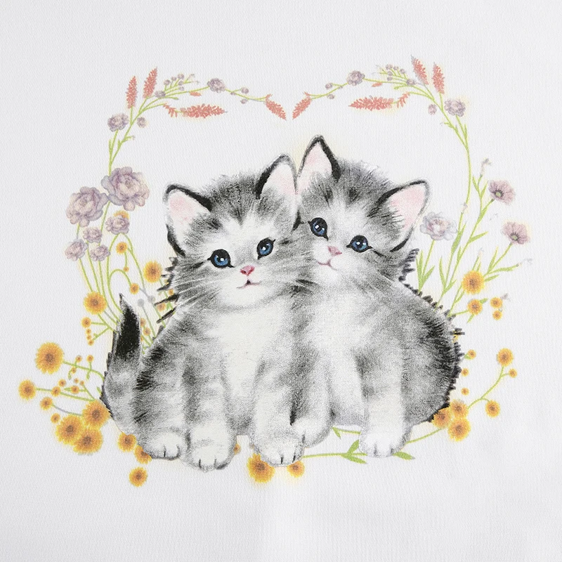 HEYounGIRL Cat Print Cute White Oversized Sweatshirt Autumn Cute Long Sleeve Sweat Shirt Casual Loose Pullover Ladies Streetwear
HEYounGIRL Cat Print Cute White Oversized Sweatshirt Autumn Cute Long Sleeve Sweat Shirt Casual Loose Pullover Ladies Streetwear