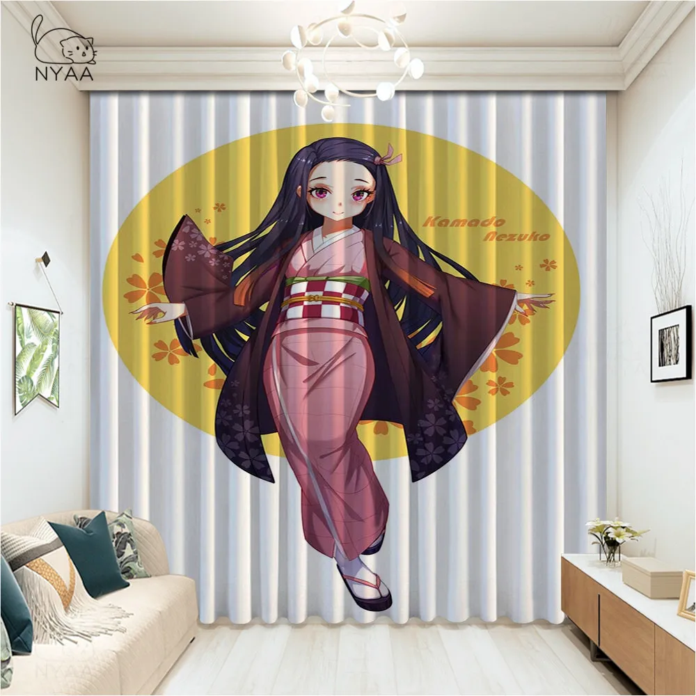 Модные занавески Kimetsu No Yaiba в стиле аниме, занавески для комнаты и спальни, занавески для кухни, декоративные занавески для салона, современн...
Модные занавески Kimetsu No Yaiba в стиле аниме, занавески для комнаты и спальни, занавески для кухни, декоративные занавески для салона, современн...