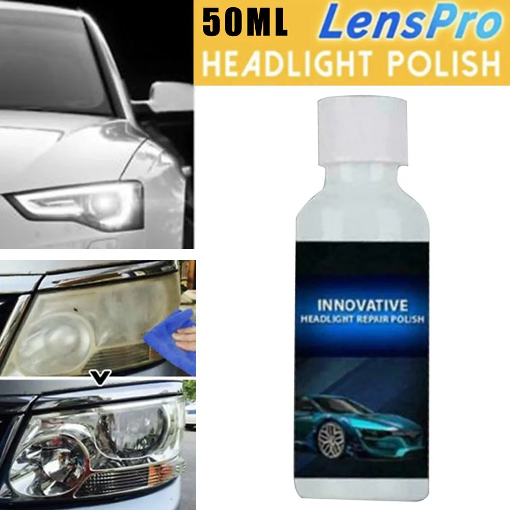 About 50ml Automotive Headlight Repair Fluid High Transparency Simple Operation With 1 *sponge
About 50ml Automotive Headlight Repair Fluid High Transparency Simple Operation With 1 *sponge