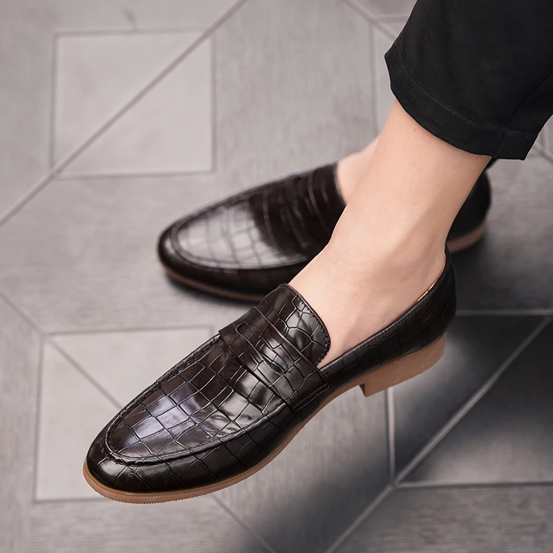 Loafers Men Leather Penny shoes Men Moccasins Boat Shoes Slip On Driving Shoes Casual Loafers Shoes for Men Solid Flat Shoes
Loafers Men Leather Penny shoes Men Moccasins Boat Shoes Slip On Driving Shoes Casual Loafers Shoes for Men Solid Flat Shoes