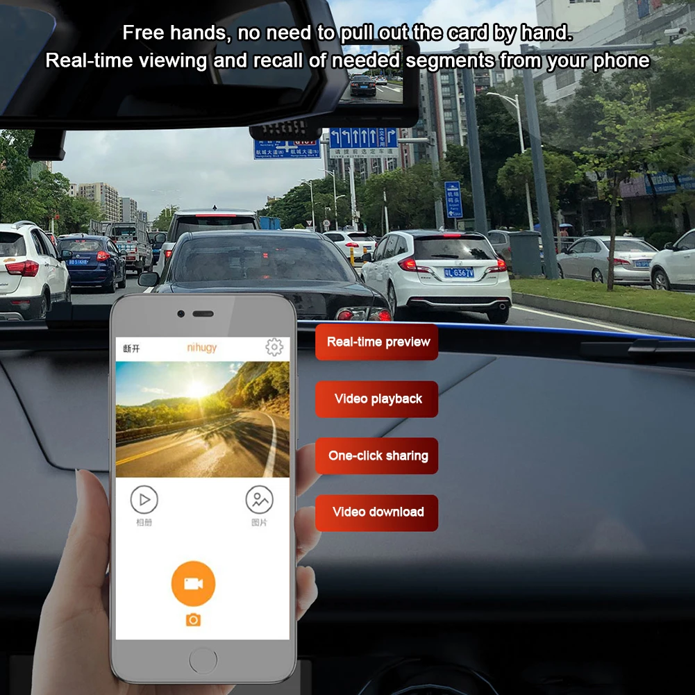 Dash Cam Mini 1080P@30fps HD Vehicle Drive Hidden Auto Video DVR Adjustable HD wide-angle Car Camera Recorder Parking Monitor
Dash Cam Mini 1080P@30fps HD Vehicle Drive Hidden Auto Video DVR Adjustable HD wide-angle Car Camera Recorder Parking Monitor
