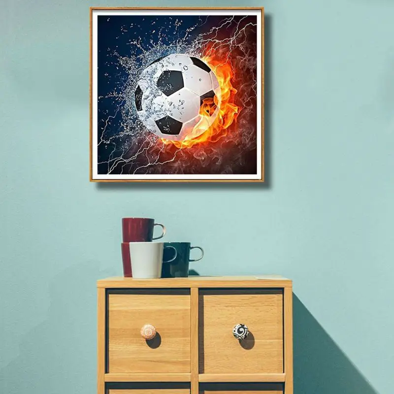 Hot football 5D Round Shaped Diamond Painting Embroidery Needlework Rhinestone Crystal Cross Craft Stitch Kit
Hot football 5D Round Shaped Diamond Painting Embroidery Needlework Rhinestone Crystal Cross Craft Stitch Kit