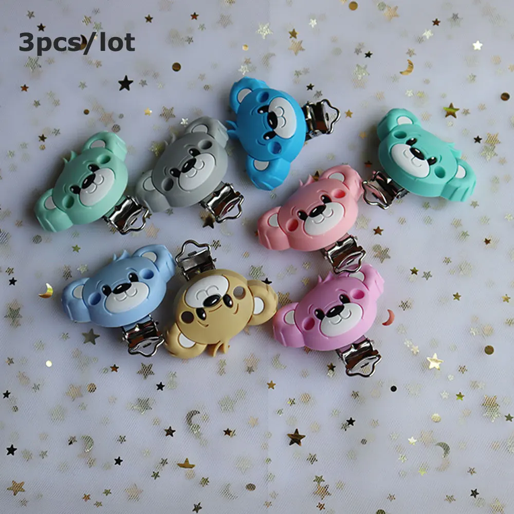 3 шт., силиконовые зажимы для прорезывателя для зубов
3 шт., силиконовые зажимы для прорезывателя для зубов