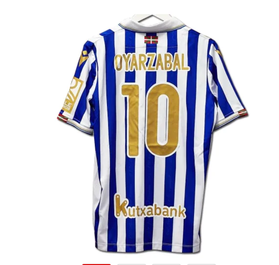 

Camiseta Real Sociedad Final de Copa del Rey 2019-20 jerseys T-shirt personalizar Oyarzabal Silva CAMISETA ESPECIAL FINAL DE COP