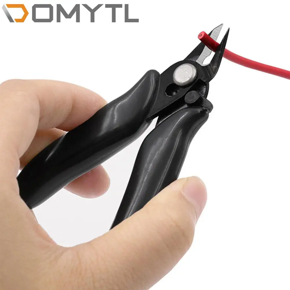 170 Bevel pliers 3.5 Inch Mini Wire Cutter Small Soft Cutting Electronic Pliers Wires Insulating Rubber Handle Model Hand Tools
170 Bevel pliers 3.5 Inch Mini Wire Cutter Small Soft Cutting Electronic Pliers Wires Insulating Rubber Handle Model Hand Tools