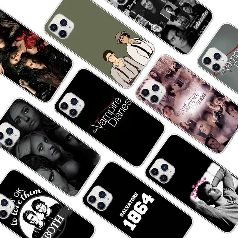 The Vampire Diaries Phone Case For IPhone 13 Mini 12 11 Pro Max Xs X Xr 7 8 Plus Se 2020 Transparent Coque
The Vampire Diaries Phone Case For IPhone 13 Mini 12 11 Pro Max Xs X Xr 7 8 Plus Se 2020 Transparent Coque