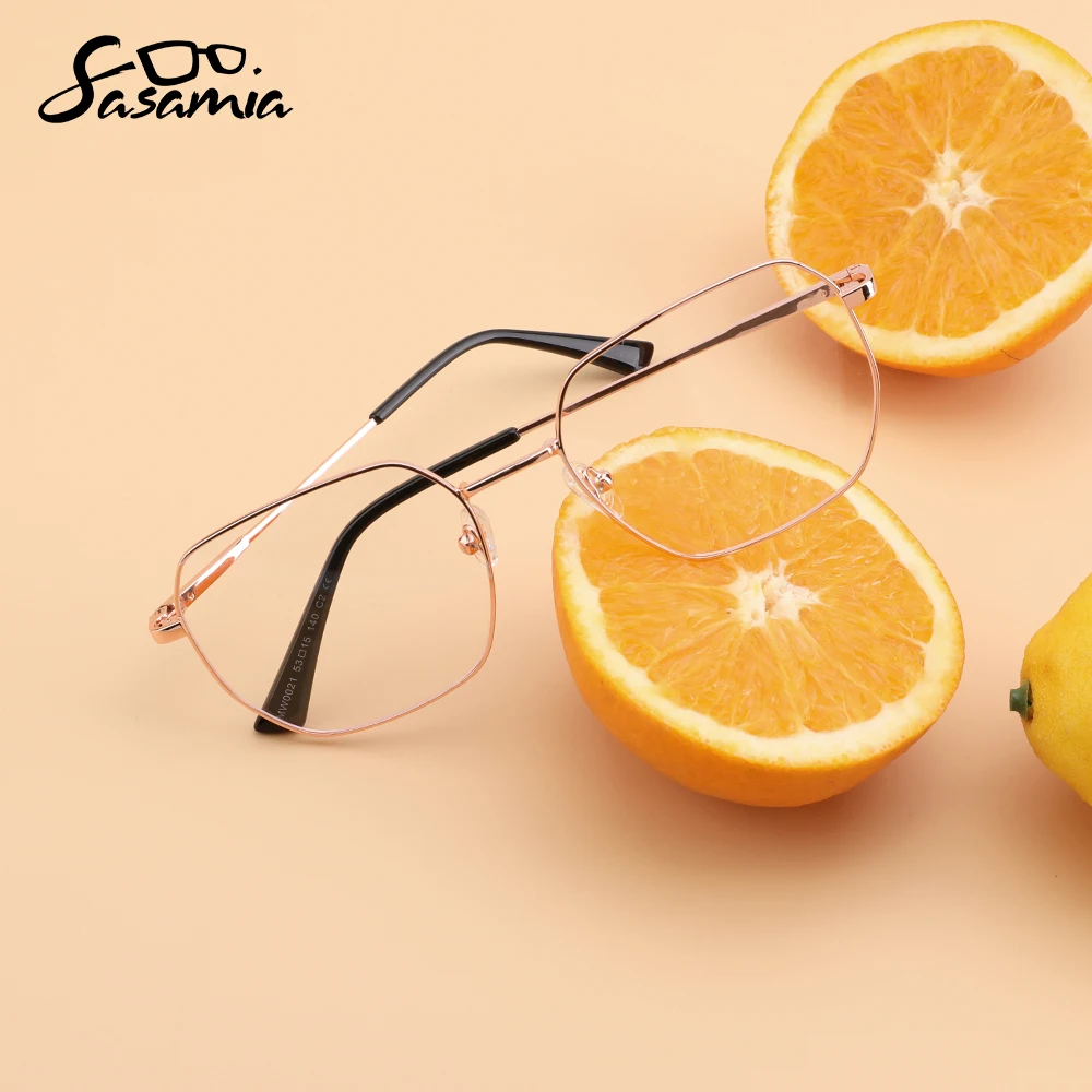 Woman Metal Glasses Oversize Big Solid Color Female Eye Glasses Myopia/ Reading Glasses Prescription Transparent Lenses SASAMIA
Woman Metal Glasses Oversize Big Solid Color Female Eye Glasses Myopia/ Reading Glasses Prescription Transparent Lenses SASAMIA