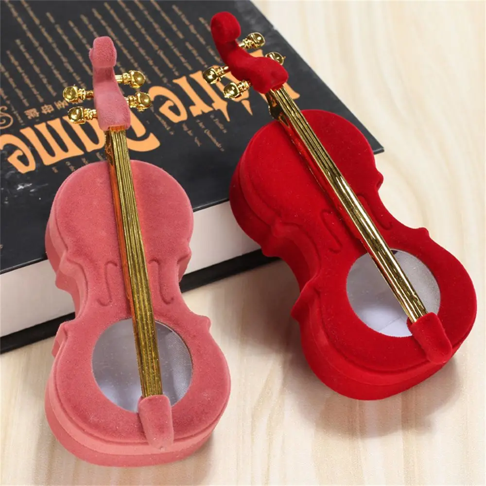 Hot sale Necklace Container Gift Wrap Fashion Ring Case Earrings Holder Jewelry Box Violin Shape
Hot sale Necklace Container Gift Wrap Fashion Ring Case Earrings Holder Jewelry Box Violin Shape