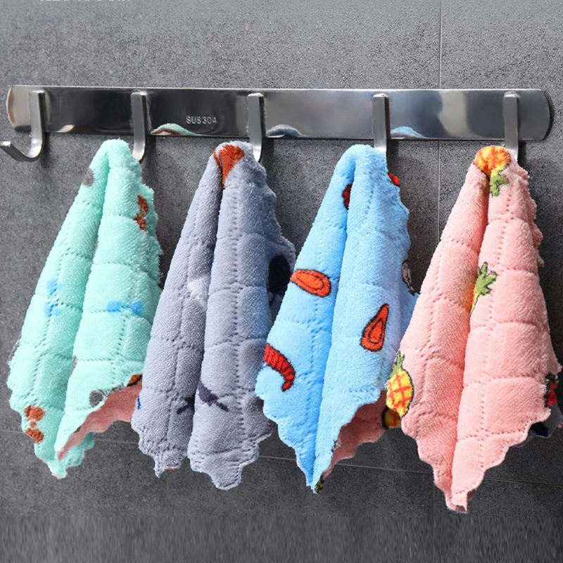 Kitchen Cleaning Cloth Double-layer Super Absorbent Microfiber Dish Wipe Towels Cleaning Cloths Non-stick Oil Easy Clean Tools
Kitchen Cleaning Cloth Double-layer Super Absorbent Microfiber Dish Wipe Towels Cleaning Cloths Non-stick Oil Easy Clean Tools