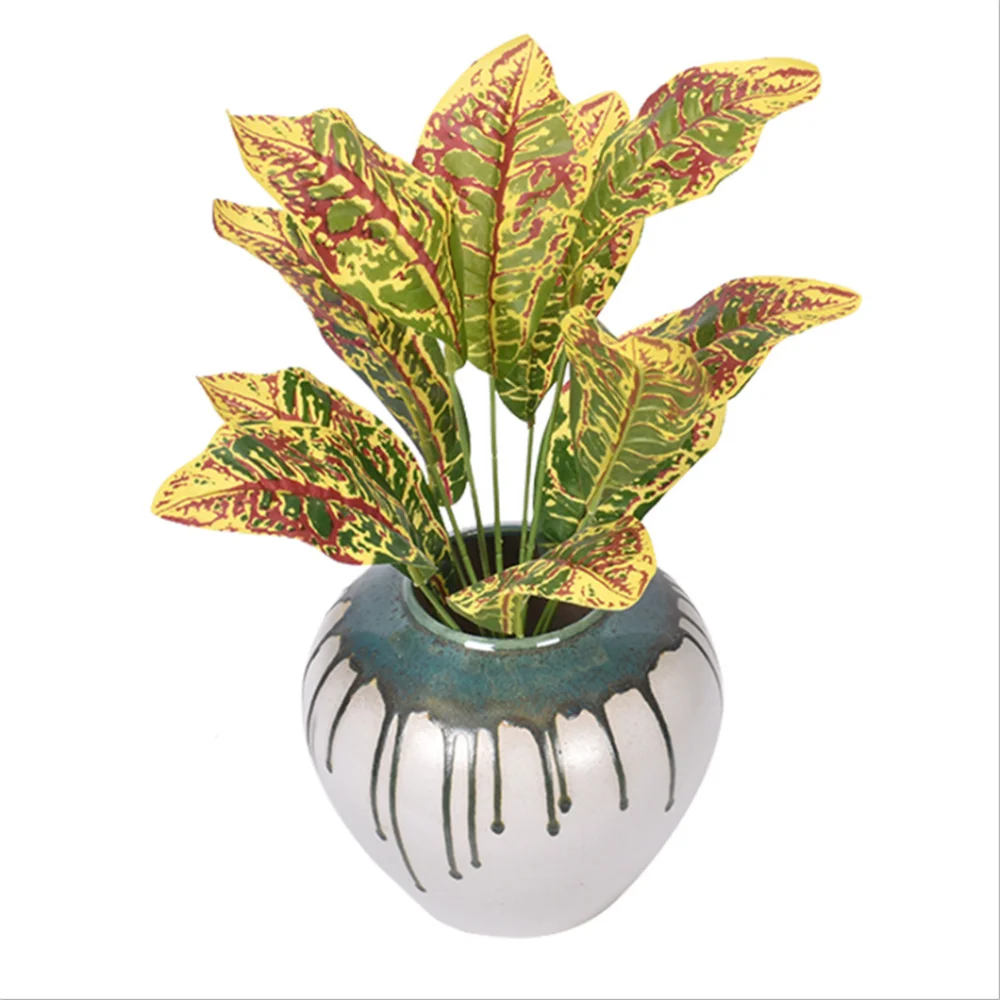 Artificial Green Plants Potted Flower Arrangement Indoor and Outdoor Decoration Artificial Leaves Over Glue Green Persian Leaves
Artificial Green Plants Potted Flower Arrangement Indoor and Outdoor Decoration Artificial Leaves Over Glue Green Persian Leaves