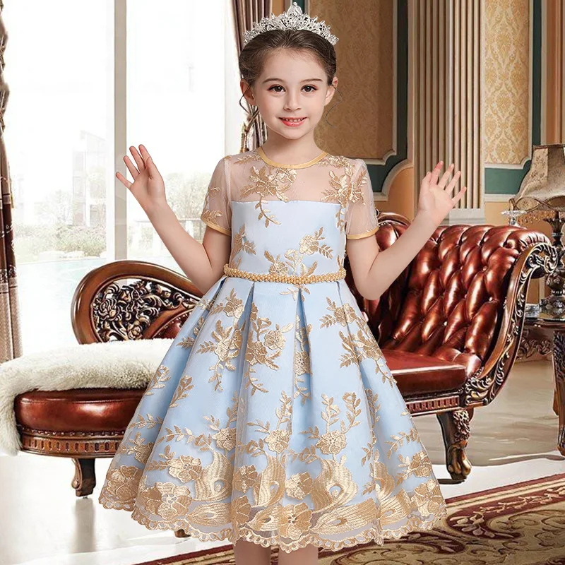 Kids Flower Girls Party Dress Evening Casual Princess Summer Girls Lace Frock Children's Tutu Elegant Clothes
Kids Flower Girls Party Dress Evening Casual Princess Summer Girls Lace Frock Children's Tutu Elegant Clothes