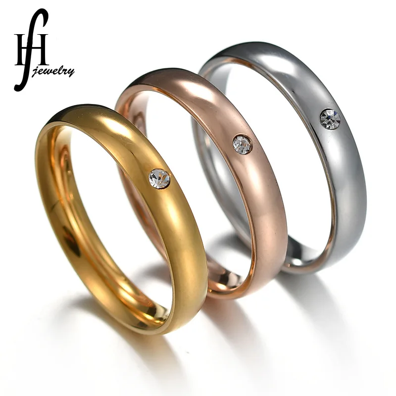2021 Fashion 4mm Charm Stainless Steel Personalized Ring For Female Cute Zircon Promise Wedding Rings
2021 Fashion 4mm Charm Stainless Steel Personalized Ring For Female Cute Zircon Promise Wedding Rings