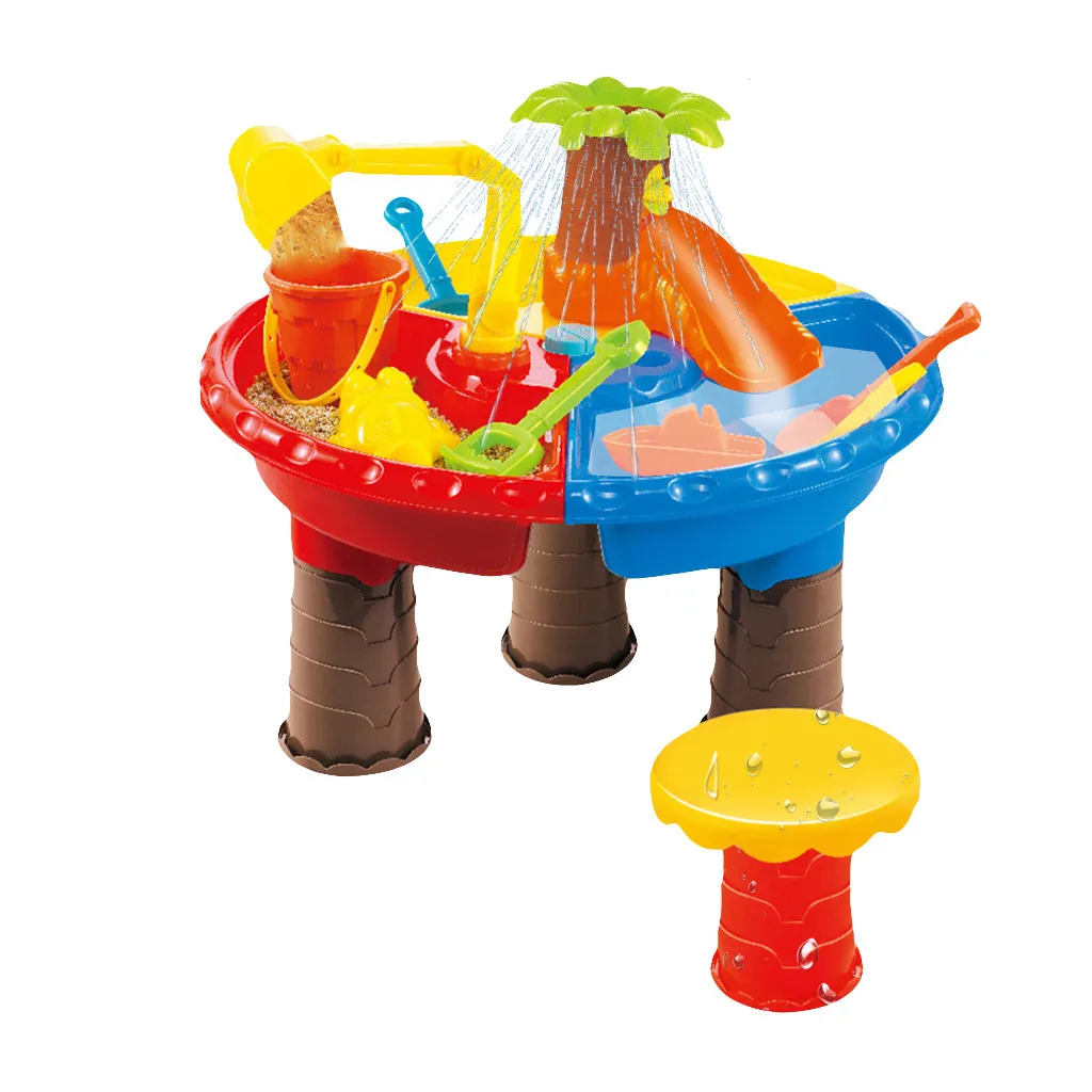 Kids Sand Water Table Outdoor Garden Sandbox Set Play Table Kids Summer Sand Beach Toys Sand Bucket Learning Education Toys 
Kids Sand Water Table Outdoor Garden Sandbox Set Play Table Kids Summer Sand Beach Toys Sand Bucket Learning Education Toys