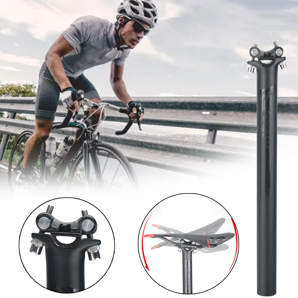 Carbon Fiber Bicycle Seatpost 27.2/30.8/31.6mm 350/400mm Long Fixed Gear Mtb Mountain Road Bike Adjustable Seatpost Tube Saddle
Carbon Fiber Bicycle Seatpost 27.2/30.8/31.6mm 350/400mm Long Fixed Gear Mtb Mountain Road Bike Adjustable Seatpost Tube Saddle