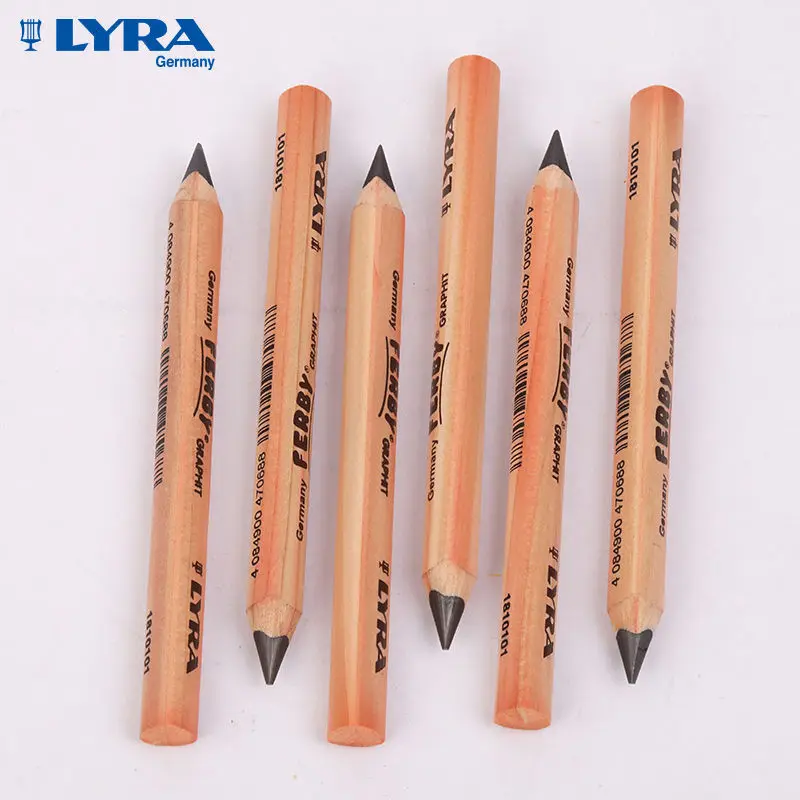 LYRA thick pencil triangle short pen pencil kindergarten beginner students writing and counting can erase pencil, 2 pc
LYRA thick pencil triangle short pen pencil kindergarten beginner students writing and counting can erase pencil, 2 pc