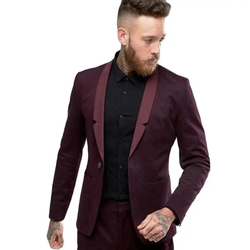 Винные свадебные костюмы для мужчин по индивидуальному заказу, облегающие смокинги для шафера из 2 предметов, модный мужской костюм для вып...
Винные свадебные костюмы для мужчин по индивидуальному заказу, облегающие смокинги для шафера из 2 предметов, модный мужской костюм для вып...