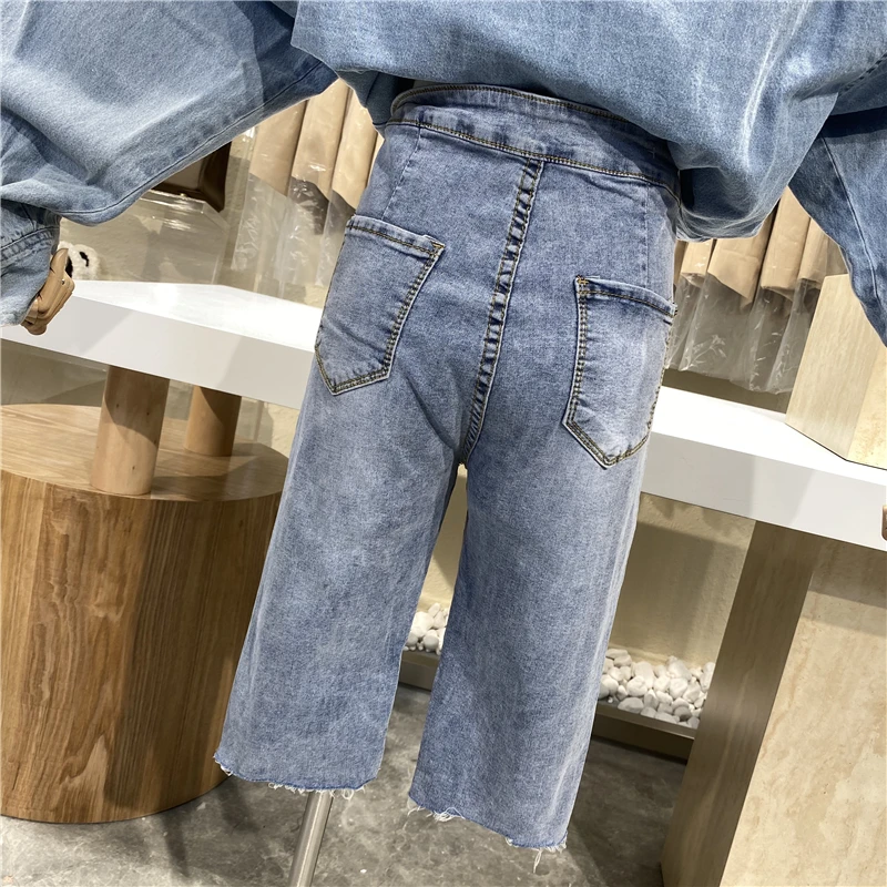 Niche Design Popular Four-button Flanging Jeans Tide 2021 New High-waist Slim Slim Rough Five-point Shorts Pants
Niche Design Popular Four-button Flanging Jeans Tide 2021 New High-waist Slim Slim Rough Five-point Shorts Pants