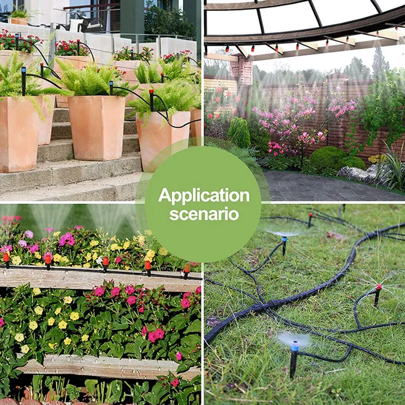 Greenhouse Drip Irrigation Kit Automatic Patio Misting Plant Watering System Emitters Sprinkler Barbed Fittings
Greenhouse Drip Irrigation Kit Automatic Patio Misting Plant Watering System Emitters Sprinkler Barbed Fittings