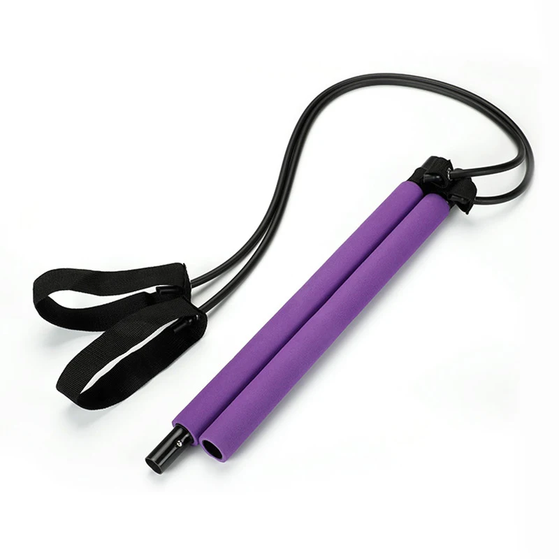 Портативная 2 петли для ног, легкая тренировочная палочка для пилатеса, для спортзала, дома, фитнеса, спорта, тренировок на теле 
Портативная 2 петли для ног, легкая тренировочная палочка для пилатеса, для спортзала, дома, фитнеса, спорта, тренировок на теле